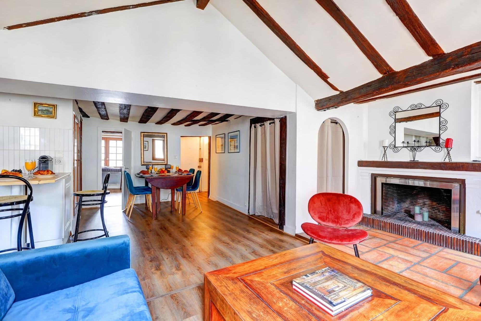 Ile Saint-louis - 2br - Cityapartmentstay Parigi