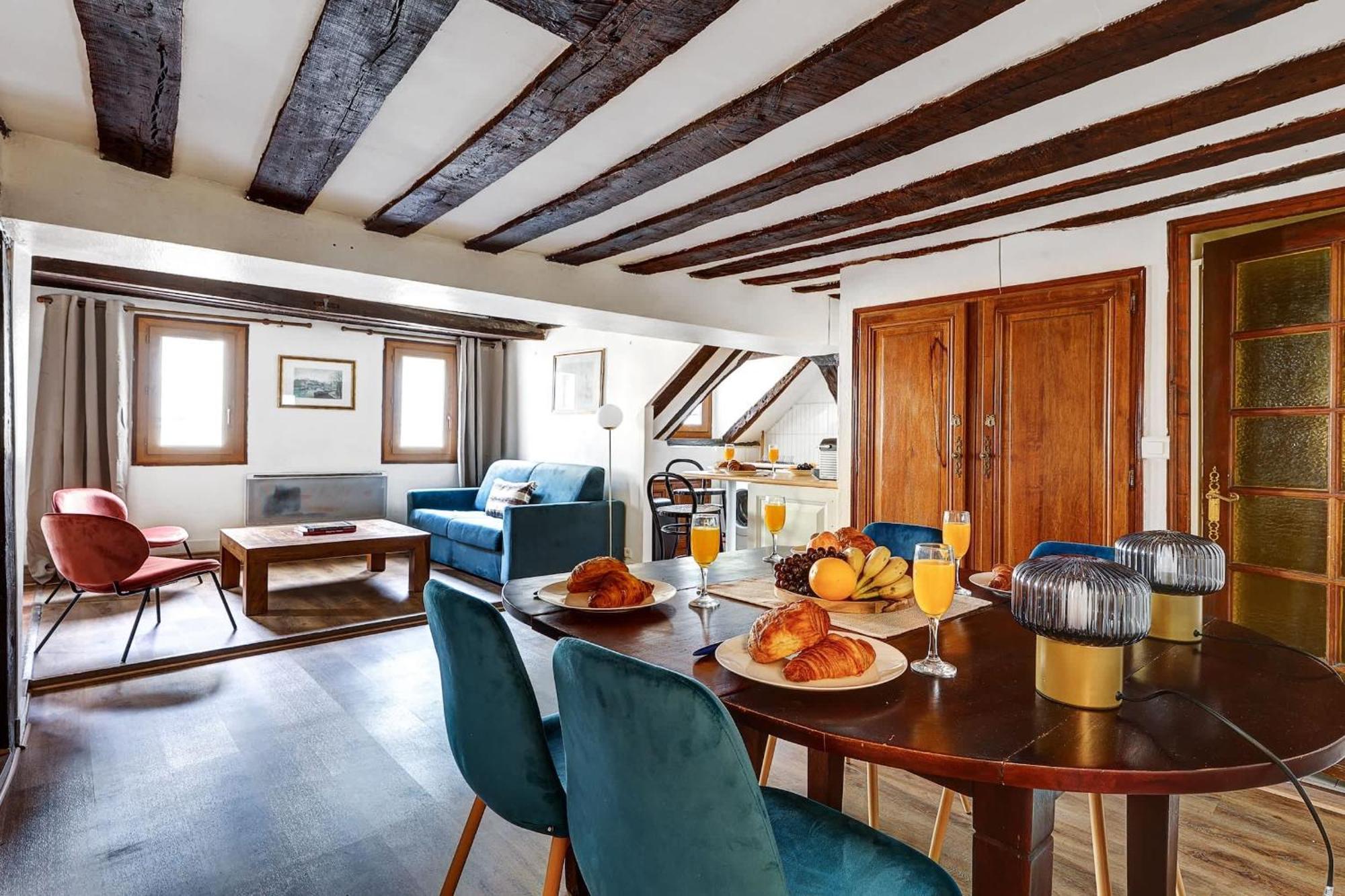 Ile Saint-louis - 2br - Cityapartmentstay Appartamento