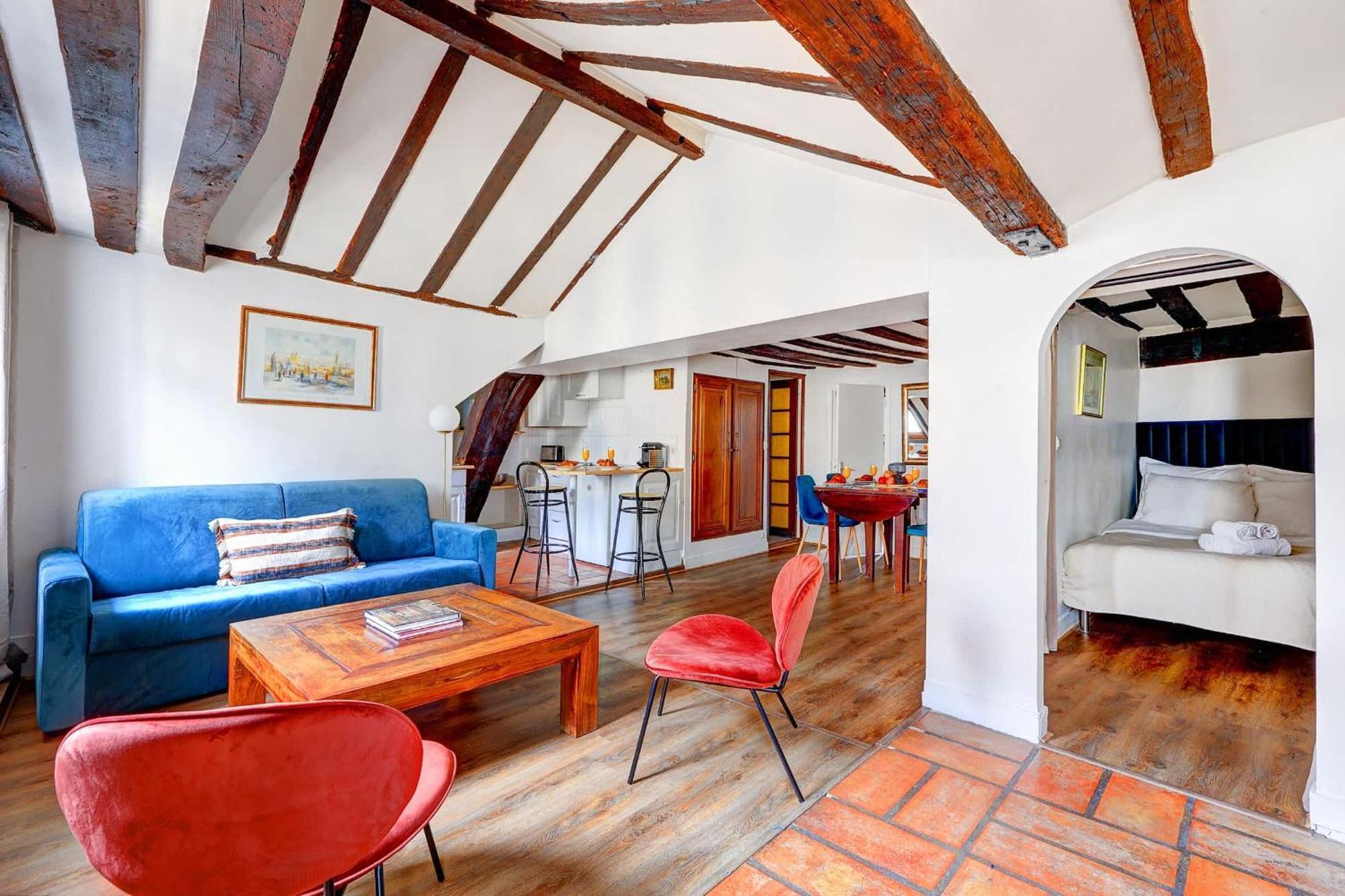 Ile Saint-louis - 2br - Cityapartmentstay Parigi