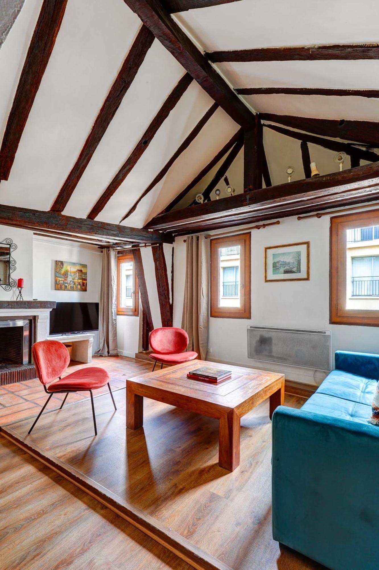 Ile Saint-louis - 2br - Cityapartmentstay Appartamento